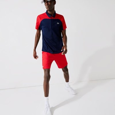 Bermudas Lacoste SPORT Tenis Hombre Rojos | 63TJCZBQW