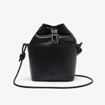 Bolsas Lacoste Chantaco Matte Mujer Negros | 24YAKHUTG