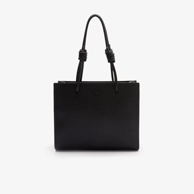 Bolsas Lacoste Chantaco Matte Mujer Negros | 50VYWQKRD