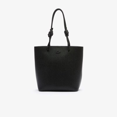 Bolsas Lacoste Chantaco Matte Mujer Negros | 82MVEKAHC