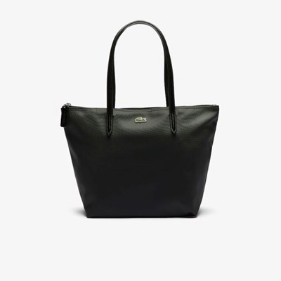 Bolsas Lacoste L.12.12 Concept Small Zip Mujer Negros | 65QNIWUVD