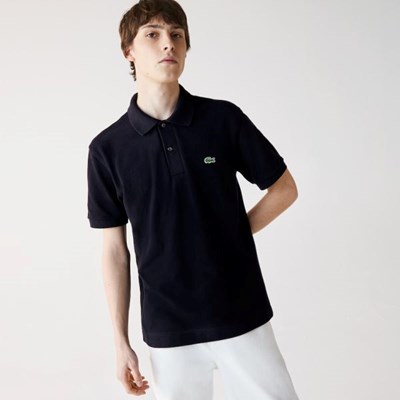 Camisa Polo Lacoste Classic Fit Organic Algodon Piqué Hombre Azul Marino | 61WUDAZGH