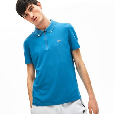 Camisa Polo Lacoste Motion Ultra-Ligeros Algodon Hombre Azules Amarillos | 76DAPRSJC