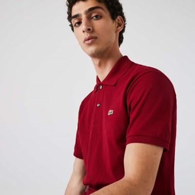 Camisas Lacoste Classic Fit L.12.12 Hombre Rojos | 30XZVHSYB