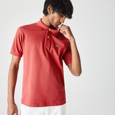 Camisas Lacoste Classic Fit L.12.12 Hombre Rojos | 31UDBKJFX