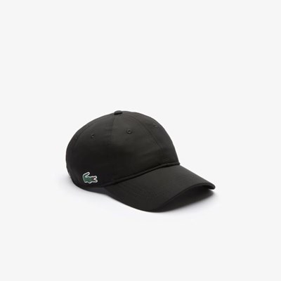 Gorras Lacoste SPORT Ligeros Hombre Negros | 18AMEZPUS