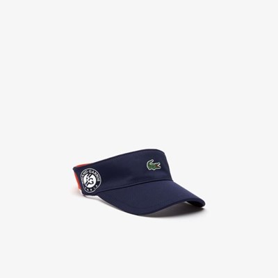 Gorras Lacoste SPORT Roland Garros Two-Tone Piqué Hombre Azul Marino Rojos Blancos | 09WKIDFQN