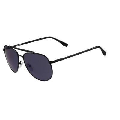 Lentes De Sol Lacoste Pilot Shape Hombre Negros | 73IXOWGYT