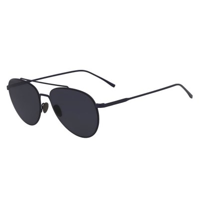 Lentes De Sol Lacoste Pilot Shape Metal Ultra-Thin Hombre Azules | 63ZARTEJF