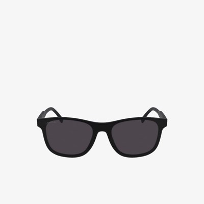 Lentes De Sol Lacoste Shield Plastic L.12.12 Hombre Negros | 53FYCAXWK