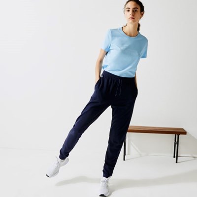 Pantalones Lacoste SPORT Tenis Fleece Mujer Azul Marino | 41DETYARJ