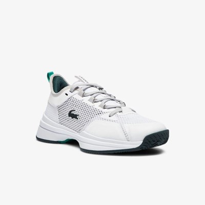 Tenis Lacoste AG-LT 21 Textil and Sintetico Mujer Blancos Verdes | 57NIUCVDB