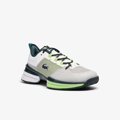 Tenis Lacoste AG-LT 21 Ultra Textil Hombre Blancos Verdes | 62QHUTFEO