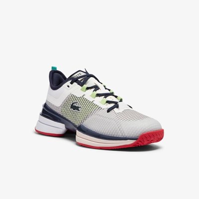 Tenis Lacoste AG-LT 21 Ultra Textil Mujer Blancos Coral | 49KUYCWRH