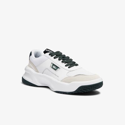 Tenis Lacoste Ace Lift Colourblock Cuero Reflective Hombre Blancos | 12XAELFCU