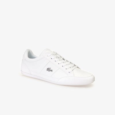 Tenis Lacoste Chaymon Nappa Cuero Hombre Blancos | 38WXARYIS