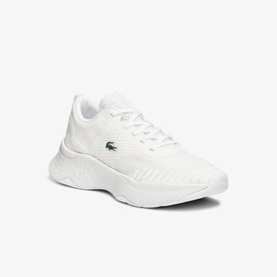 Tenis Lacoste Court-Drive Fly Textil Mujer Blancos | 02OGVETPK