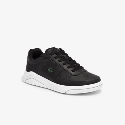 Tenis Lacoste Game Advance Cuero and Sintetico Mujer Negros Blancos | 05VXNMLKI