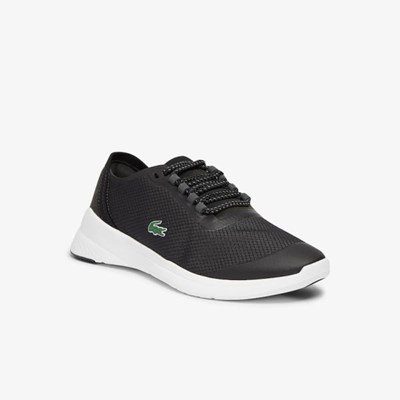 Tenis Lacoste LT Fit Sintetico and Textil Mujer Negros Blancos | 73TAEHWZU