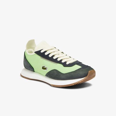 Tenis Lacoste Match Break Textil Mujer Verde Oliva Verdes | 75WBLKOGV