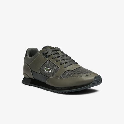 Tenis Lacoste Partner Piste Textil Hombre Kaki Kaki | 32KIZFWUY