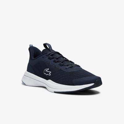 Tenis Lacoste Run Spin Textil Mujer Azul Marino | 16NCBGKZS