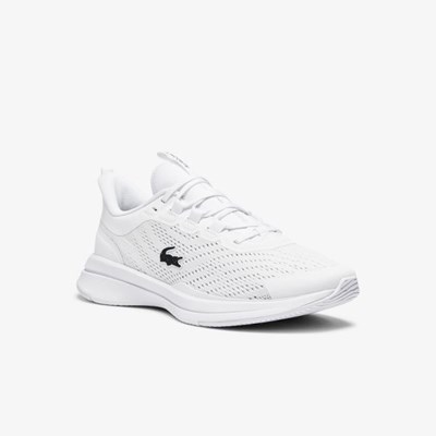 Tenis Lacoste Run Spin Textil Mujer Blancos | 52EYIXFDQ