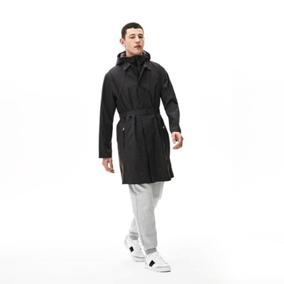 Vests Lacoste Motion 3-in-1 Raincoat With Detachable Hombre Grises | 93VDPGSBH